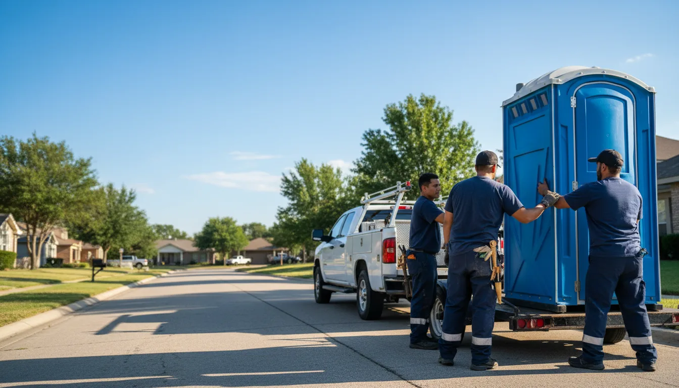Portable Toilet Rental in Lodi, TX near me